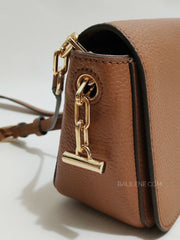 Tory Burch 67303 Thea Leather Mini Crossbody Bag Classic Tan