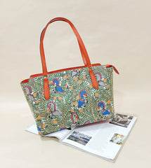 Tory Burch 69368 Emerson Something Wild Small Top Zip