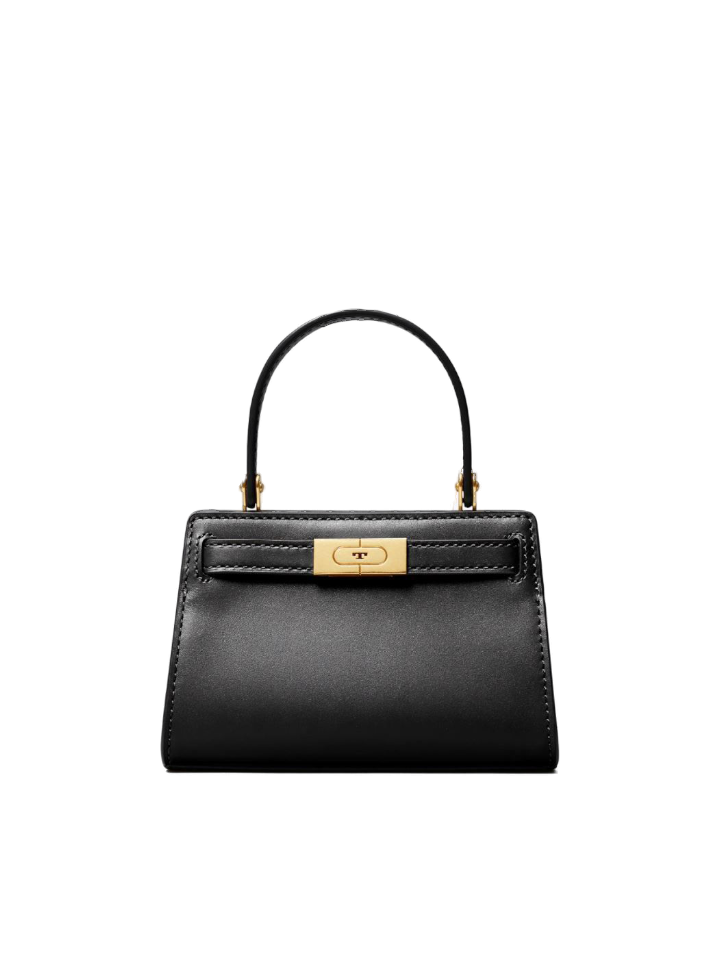 Tory-Burch-73175-Lee-Radziwill-Nano-Bag-Black-Balilene-depan