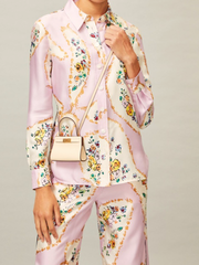 Tory Burch Lee Radziwill Nano Bag Cream