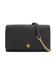 Tory Burch 52899 Emerson Chain Wallet Black