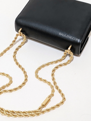 Tory Burch Eleanor Small Convertible Shoulder Bag Black