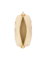 Tory Burch 74614 Kira Chevron Printed Small Camera Bag Rose Floral