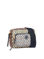 Tory Burch 75210 Piper Printed Mini Bag Gemini Medallion Ribbon