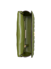 Tory Burch 75576 New Fleming Small Convertible Shoulder Bag Spinach