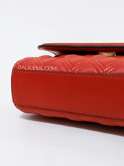 Tory Burch 75576 Small Fleming Convertible Shoulder Bag Bearberry