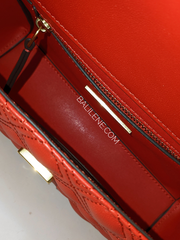 Tory Burch 75576 Small Fleming Convertible Shoulder Bag Bearberry