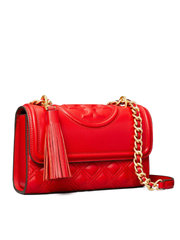 Tory Burch 75576 Small Fleming Convertible Shoulder Bag Bearberry