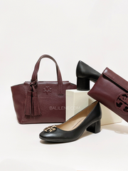 Tory Burch 77165 Thea Mini Slouchy Satchel Imperial Garnet