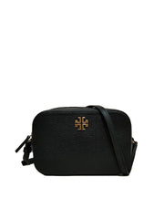 Tory Burch 78548 Large Logo Round Crossbody Black