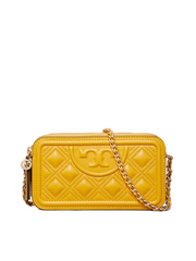 Tory-Burch-79403-Fleming-Double-Zip-Mini-Bag-Golden-Crest-Balilene-depan