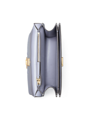 Tory Burch 80397 Eleanor Canvas Small Convertible Shoulder Bag Cloud Blue