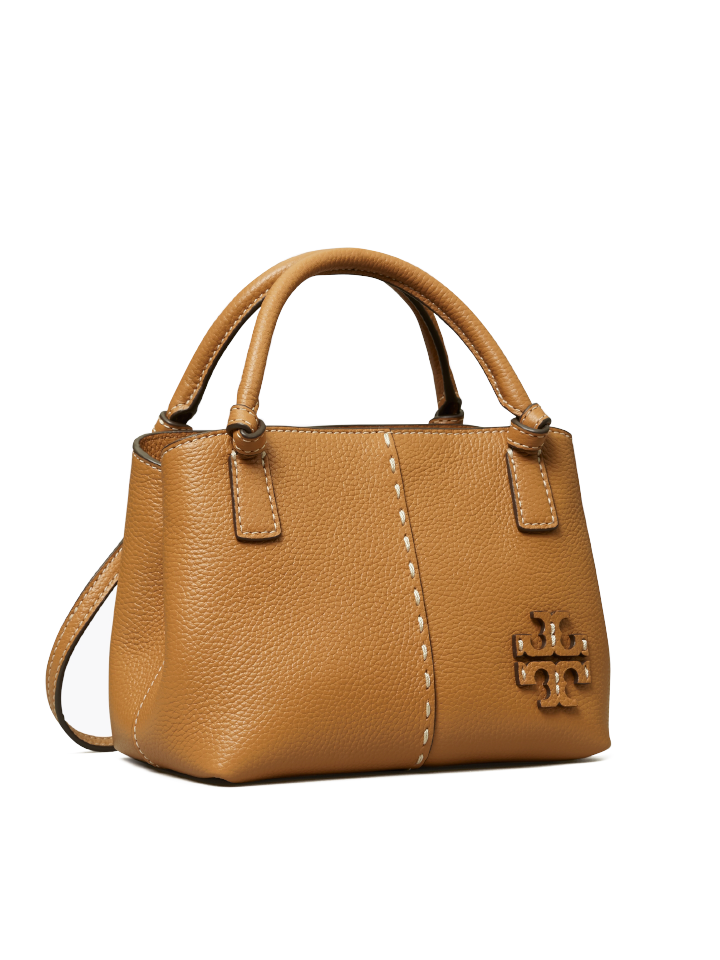 Mcgraw mini leather online satchel