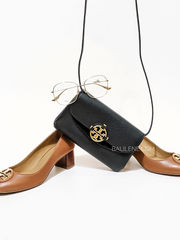 Tory Burch Miller Crossbody Wallet Black