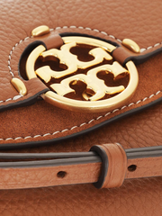 Tory Burch Miller Crossbody Wallet Light Umber