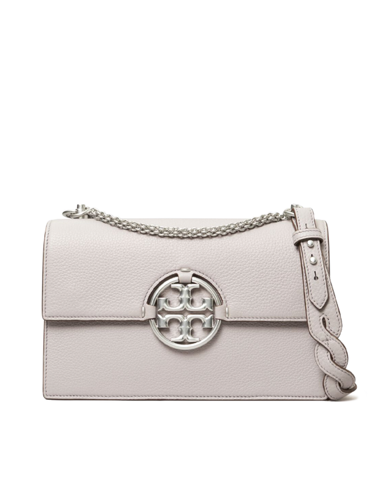 Tory Burch 81688 Miller Shoulder Bag Gray