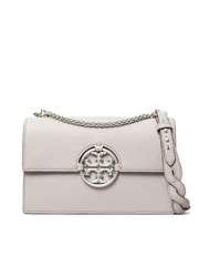Tory Burch 81688 Miller Shoulder Bag Gray