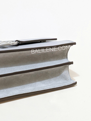 Tory Burch 81688 Miller Shoulder Bag Gray