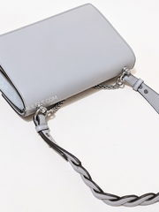 Tory Burch 81688 Miller Shoulder Bag Gray