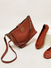 Tory Burch Britten Mini Tote Bag Sumac