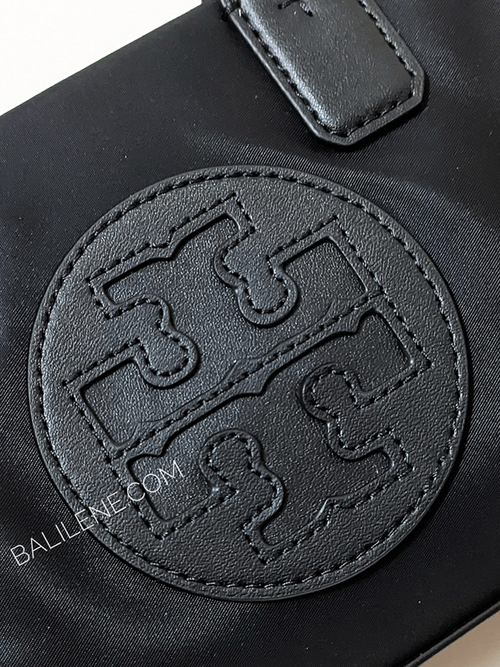 Tory-Burch-82444-Ella-Mini-Tote-Bag-Black-Balilene-detail-logo