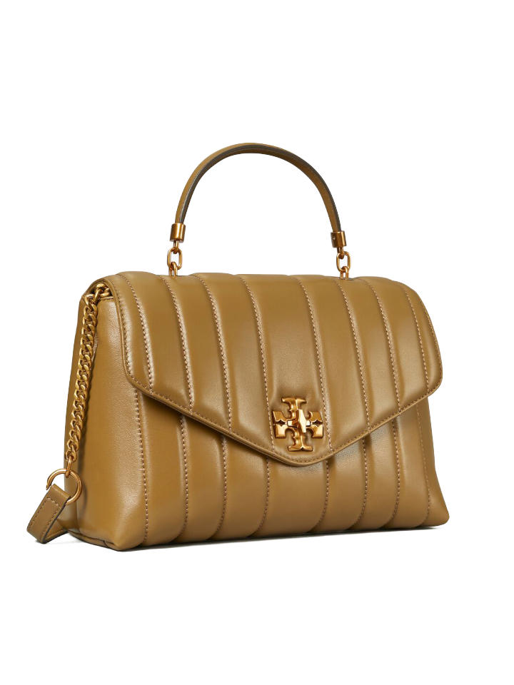 Tory-Burch-83089-Kira-Top-Handle-Satchel-Bag-Toasted-Sesame-Balilene-samping