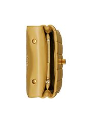 Tory Burch Kira Small Top Handle Satchel Bag Beeswax