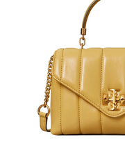 Tory Burch Kira Small Top Handle Satchel Bag Beeswax