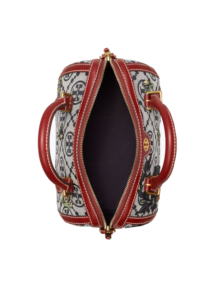 Tory-Burch-83976-T-Monogram-Jacquard-Embroidered-Duffle-Tory-Navy-Balilene-dalam