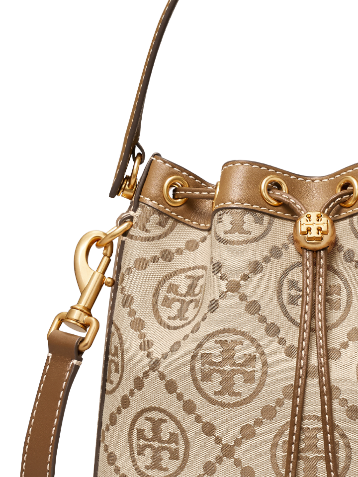 Tory-Burch-84336-T-Monogram-Jacquard-Bucket-Bag-Hazelnut-Brown-Balilene-detail