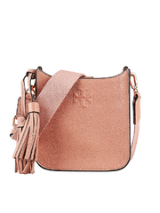 Tory Burch Thea Mini Web Shoulder Bag Pink Moon