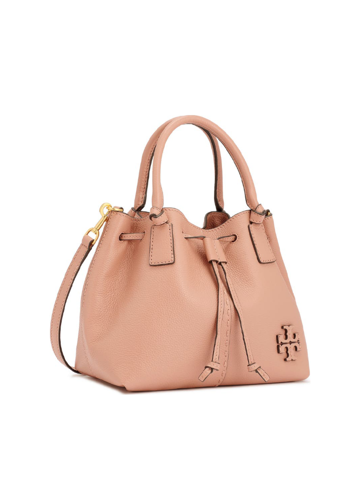 Tory-Burch-85119-McGraw-Small-Drawstring-Satchel-Meadowsweet-Balilene-samping