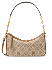 Tory Burch T Monogram Jacquard Studio Hazelnut