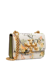 Tory Burch Eleanor Brocade Small Convertible Shoulder Bag Winter Sage