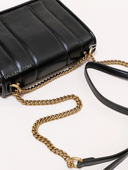 Tory Burch 87244 Kira Chain Shoulder Bag Black