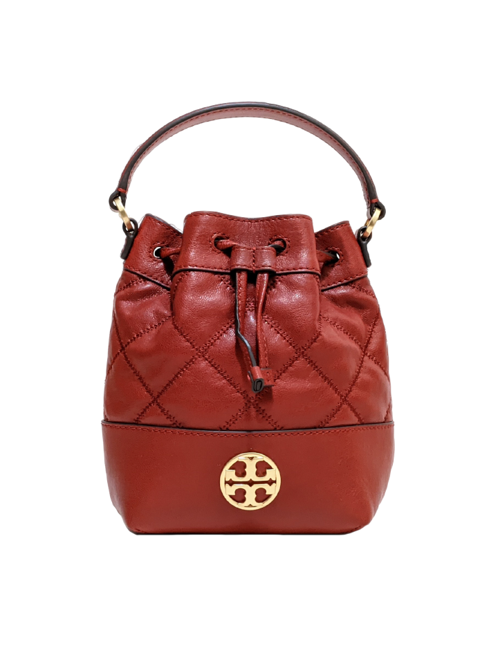 Tory Burch 87869 Willa Mini Bucket Bag Redstone – Balilene Tory Burch 87869 Willa Mini Bucket Bag Redstone – Balilene