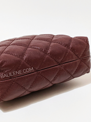 Tory Burch Willa Mini Hobo Bag Claret