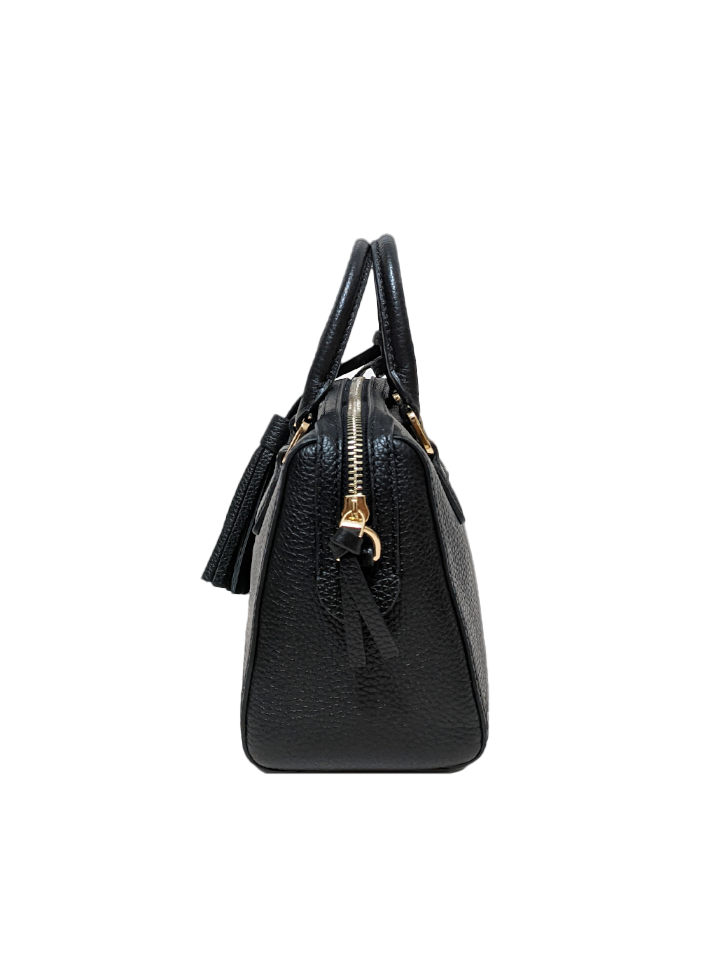 Tory Burch Tory Burch 87899 Black With Gold Hardware Women's Thea Mini Web  Satchel - Realry: Your Fashion Search Engine