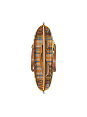 Tory Burch Perry Canvas Triple Compartment Tote Natural