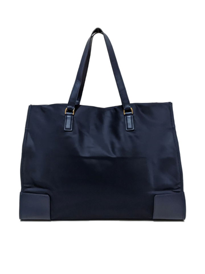 Tory Burch Ella Nylon Tote in Black fashion