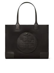 Tory Burch Ella Small Tote Bag Black