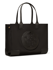 Tory Burch Ella Small Tote Bag Black