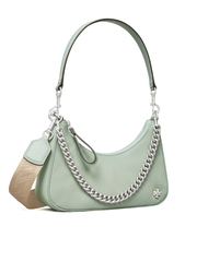 Tory-Burch-88885-Mercer-Small-Nylon-Crescent-Bag-Blue-Celadon-Balilene-samping