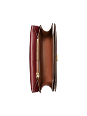 Tory Burch Eleanor Convertible Shoulder Bag Huckleberry