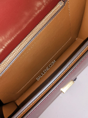 Tory Burch Eleanor Convertible Shoulder Bag Huckleberry