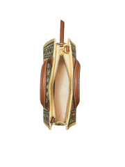 Tory-Burch-Ella-Printed-Mini-Tote-Ivory-Floral-Daisy-Border-Balilene-dalam