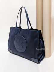 Tory Burch Ella Tote Bag Navy