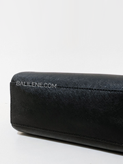 Tory Burch Emerson Mini Top Zip Tote Black