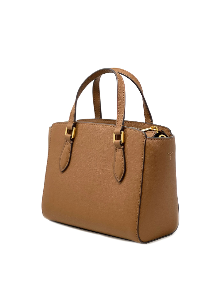 Tory Burch Emerson Mini Top Zip Tote Moose