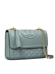 Tory Burch Fleming Convertible Shoulder Bag Arctic